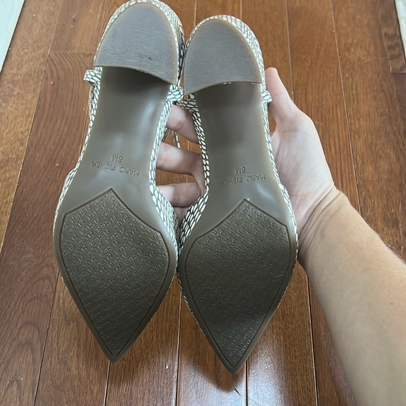 Marc Fisher Velise ankle strap pointed toe heels size 8M - Picture 4 of 5